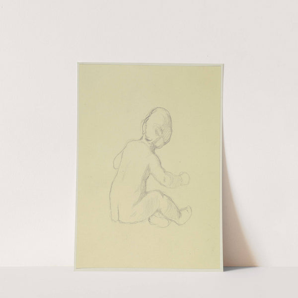 Study of a child by Jakob Becker