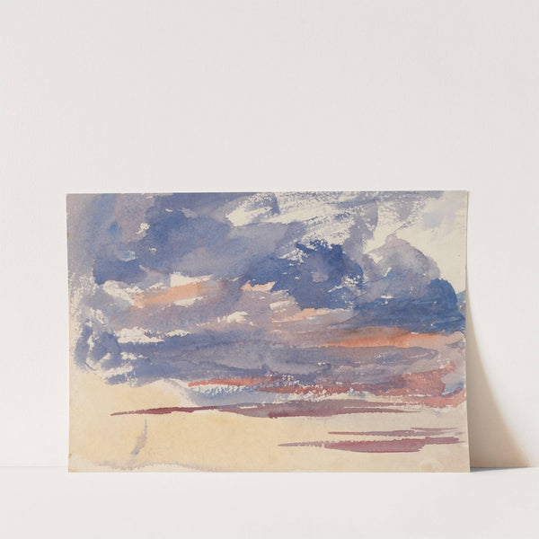 Study of a Cloudy Sky by Barbara Bodichon