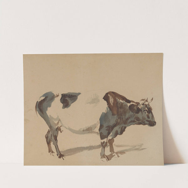 Study of a cow by Piotr Michałowski