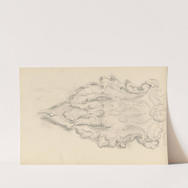 Study of a Decorative Ornament (1879-1882) by Paul Cézanne