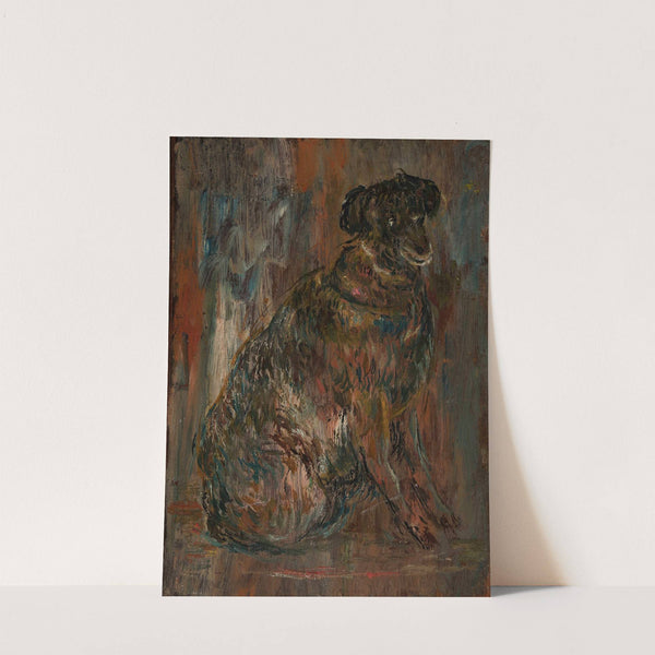 Study of a dog (Malina) by Tadeusz Makowski