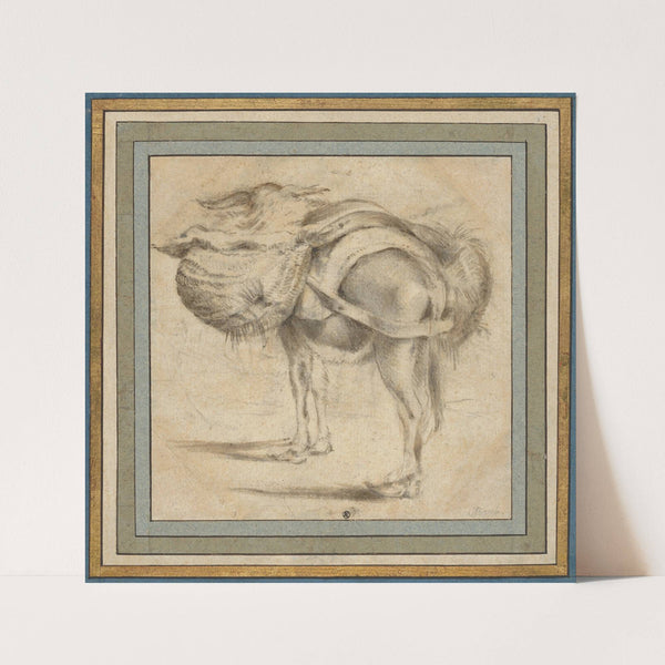 Study of a Donkey by Pieter van Laer