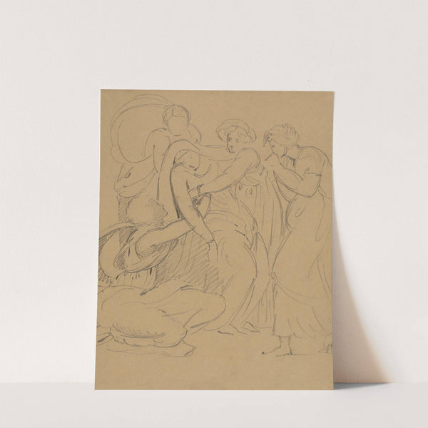 Study of a Dramatic Scene by Benjamin Robert Haydon