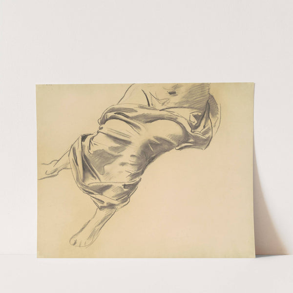 Study of a Draped Figure by John Singer Sargent