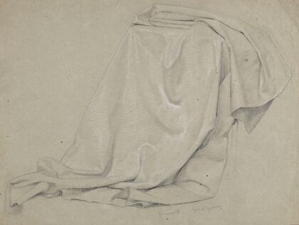 Study of a Drapery (1880 - 1890)