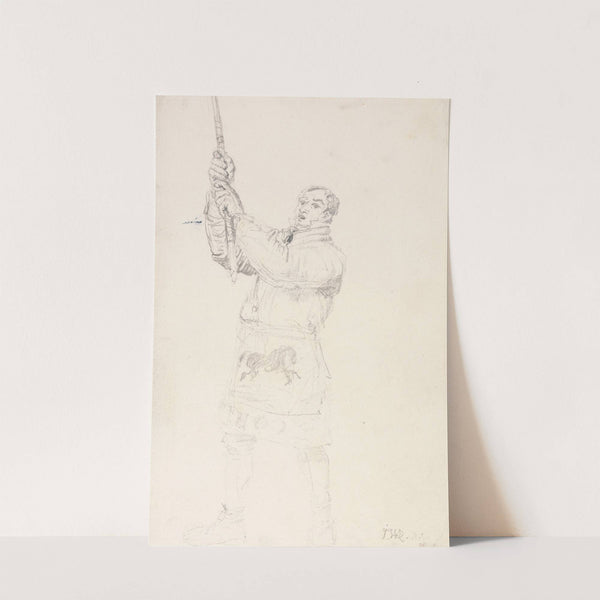 Study of a Drayman (A Study for 'Sides - all') by James Ward