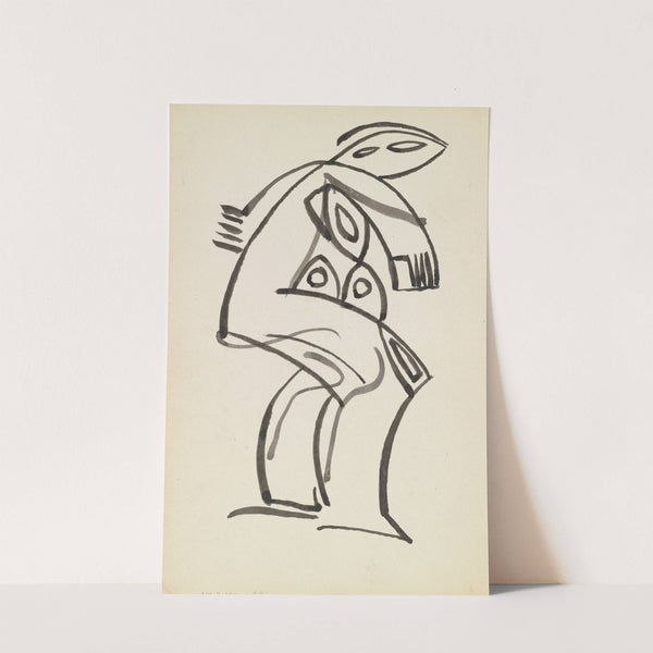 Study of a Female Figure by Henri Gaudier-Brzeska