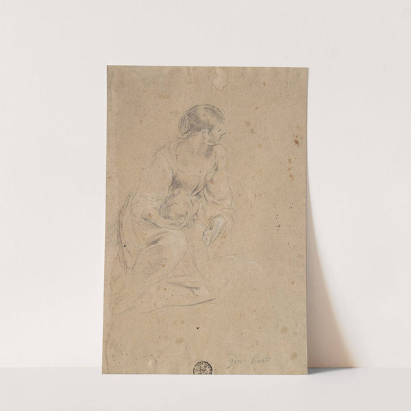 Study of a Female Figure by Giovanni Bonatti