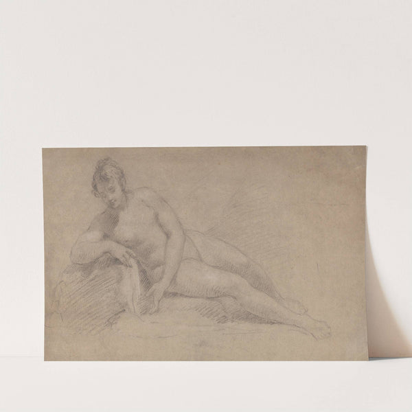 Study of a Female Nude by William Hogarth
