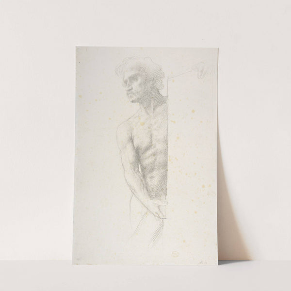 Study of a Figure (1837–1911) by Alphonse Legros