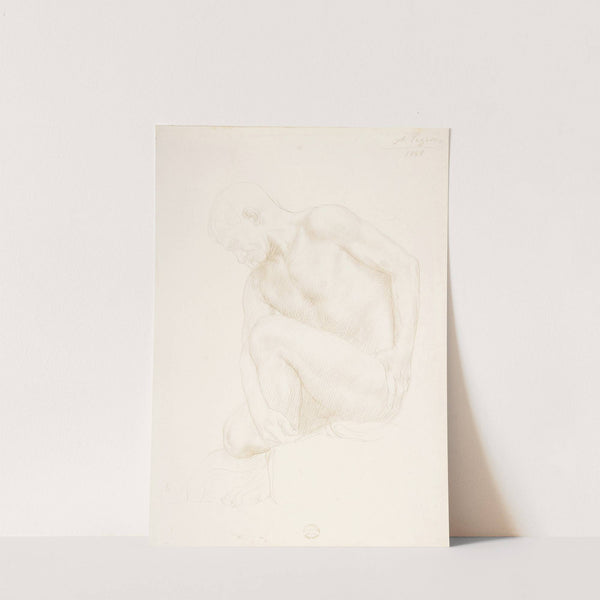 Study of a Figure (1888) by Alphonse Legros