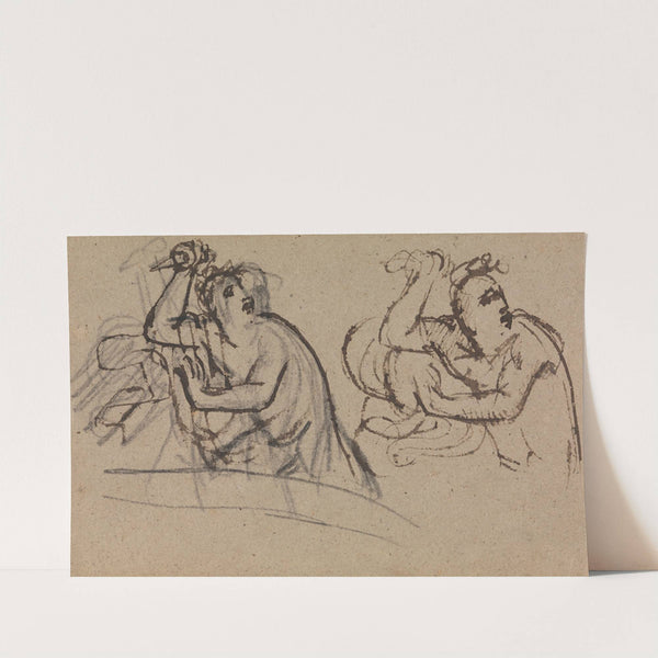 Study of a Figure, Holding a Dagger by Benjamin Robert Haydon