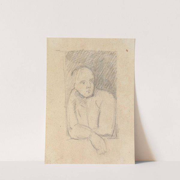 Study of a Figure Leaning out of a Window by Benjamin Robert Haydon