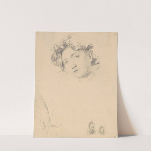 Study of a Girl by Philip Leslie Hale