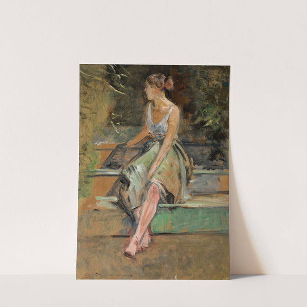 Study of a girl by Jacek Malczewski