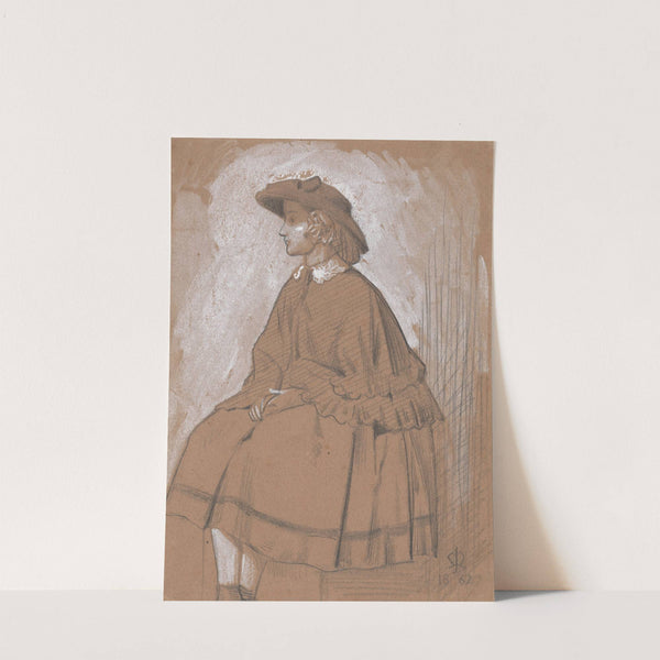 Study of a Girl by Sir John Everett Millais