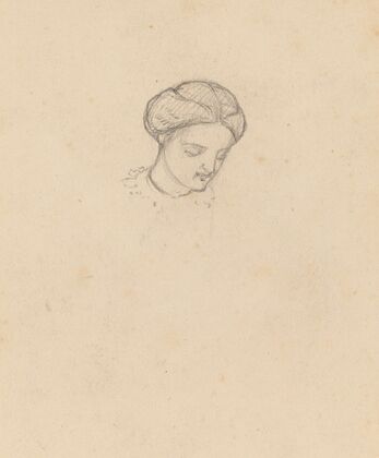 Study of a Girl’s Head