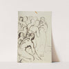 Study of a Group of Figures, Kneeling and Standing by Benjamin Robert Haydon