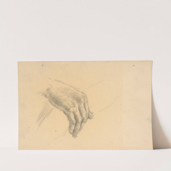 Study of a Hand by Gustáv Mallý