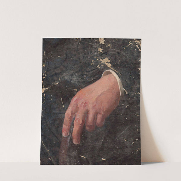 Study of a hand by Stanisław Lentz