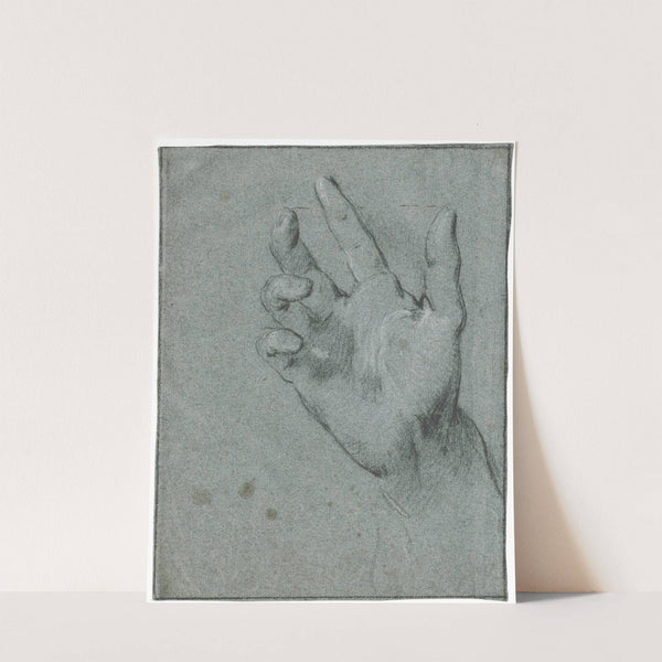 Study of a hand by Jacob de Wit