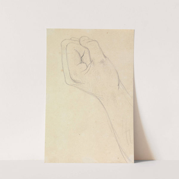 Study of a Hand, Balled into a Fist by Benjamin Robert Haydon