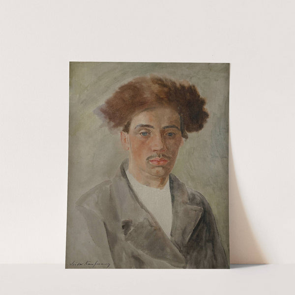 Study of a Hasidic man by Isidor Kaufmann