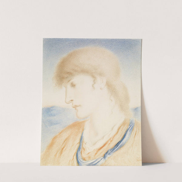 Study of a Head by Simeon Solomon