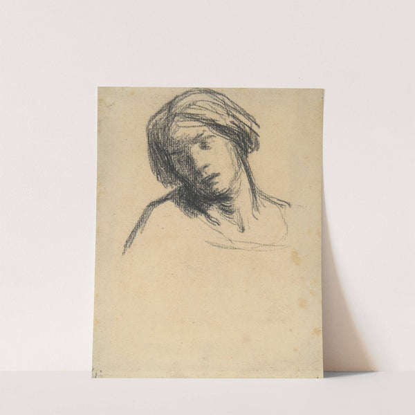 Study of a Head by Jean-François Millet