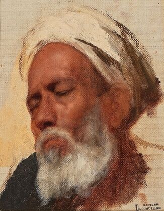 Study of a Head (Market in Cairo, Belvedere)