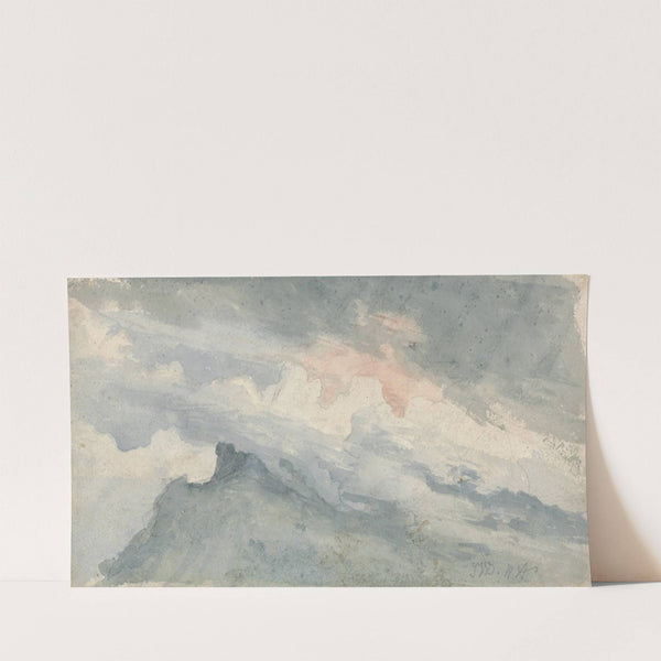 Study of a Hill Top and Sky by James Ward