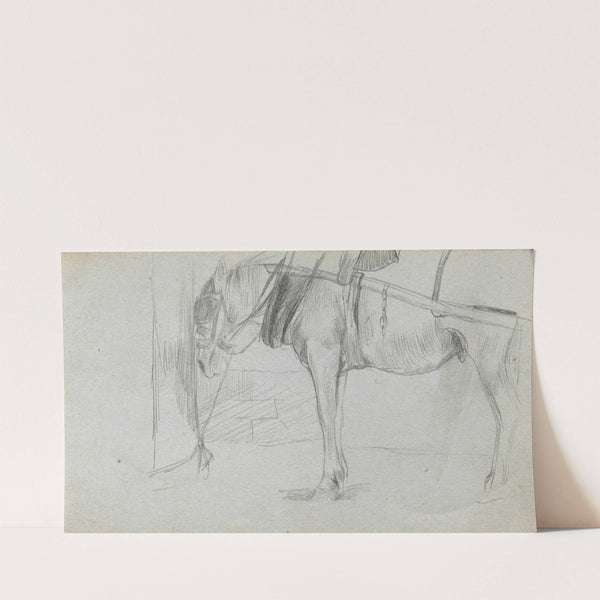 Study of a Horse 2 (1860s) by Ernest Meissonier