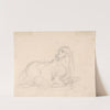 Study of a horse lying down by Sawrey Gilpin