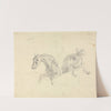 Study of a horse with a figure on its back by Sawrey Gilpin