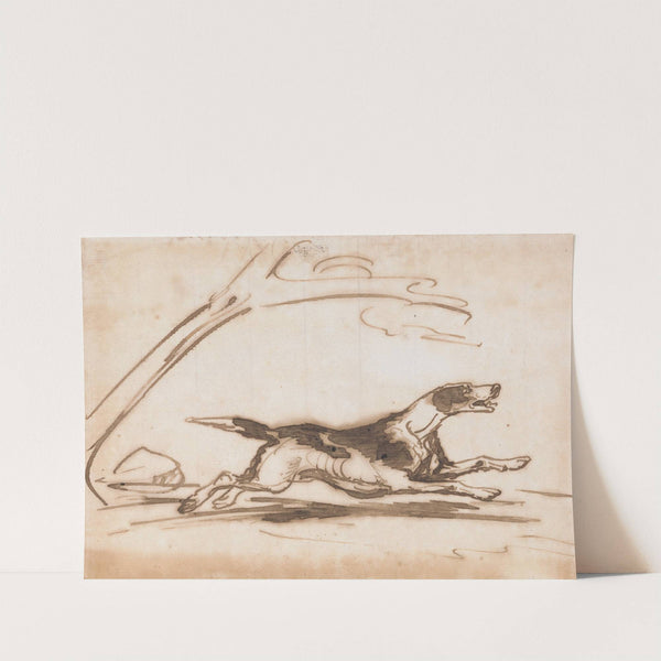 Study of a Hound, Running by Sir Francis Grant