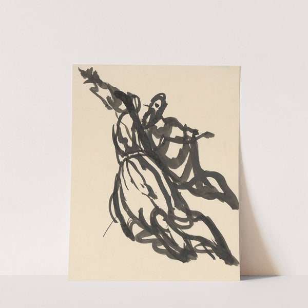 Study of a Hovering Saint by Ján Novák