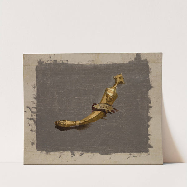 Study of a Khanjar by Stanisław von Chlebowski