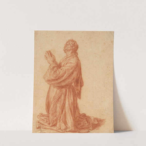 Study of a Kneeling Man by Pieter Lastman