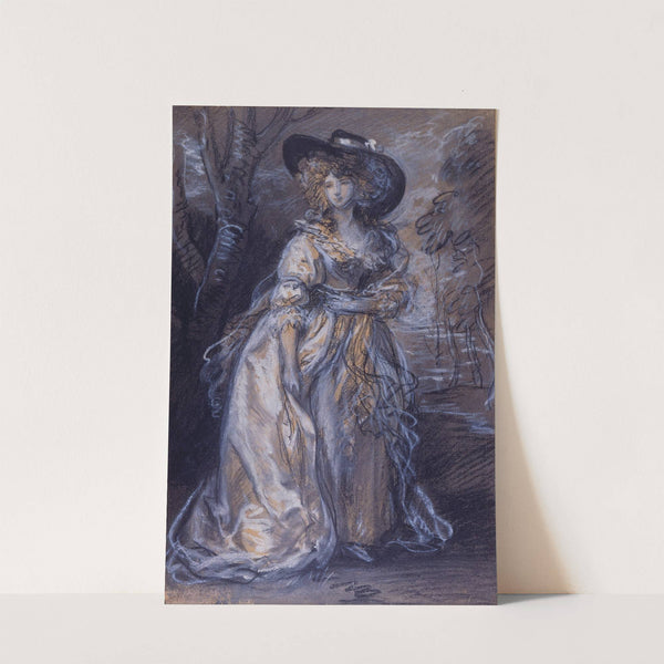 Study of a Lady by Thomas Gainsborough