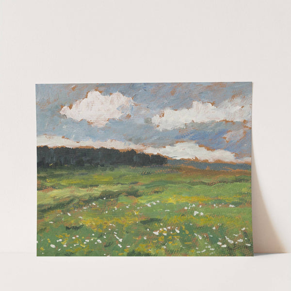 Study of a Landscape by Gustav Macoun