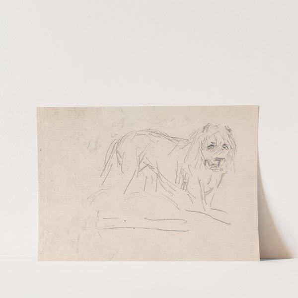Study of a Lion. by Sawrey Gilpin