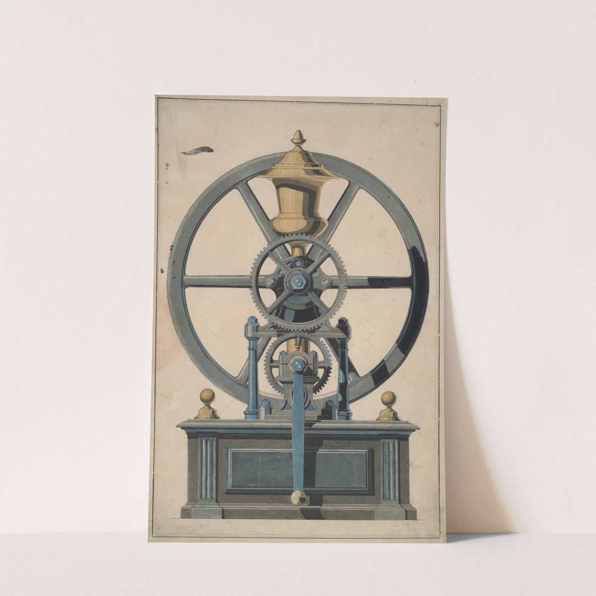 Study of a Machine by Giro