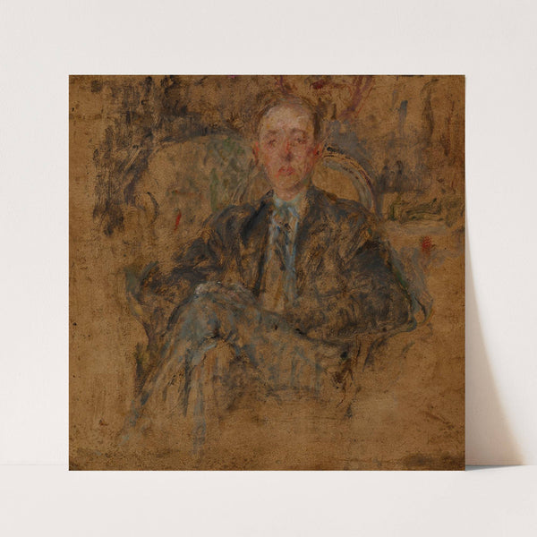 Study of a Male Figure (1925) by Olga Boznanska