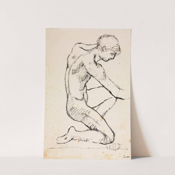 Study of a Male Nude (c. 1907) by Aristide Maillol
