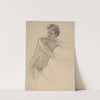 Study of a Male Nude (1872) by Hans Thoma