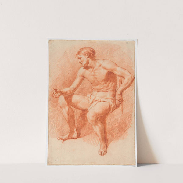 Study of a Male Nude by Adriaen van de Velde