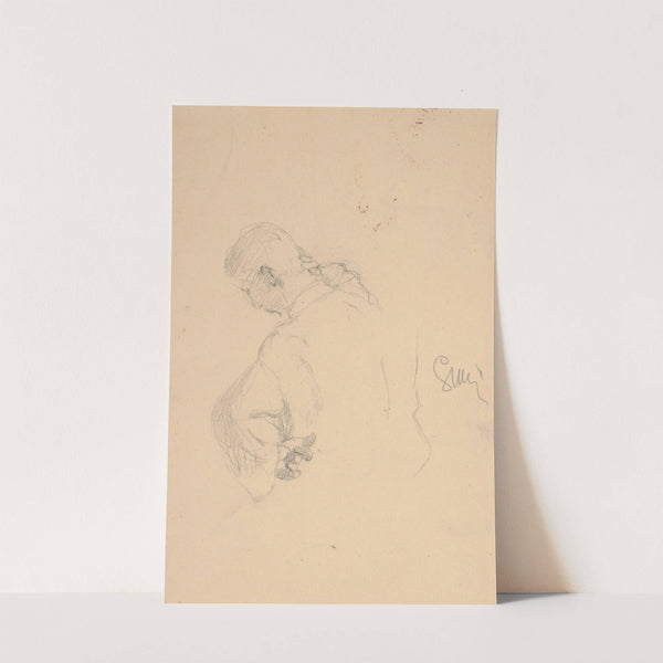 Study of a Man by Gustáv Mallý