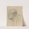 Study of a Man by Honoré Daumier