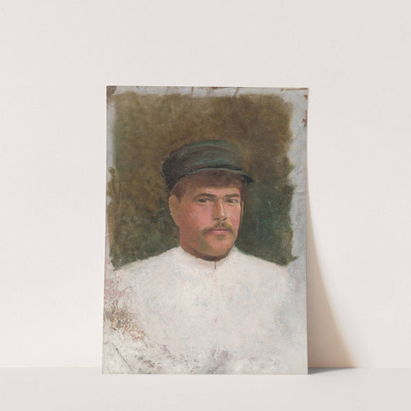 Study of a Man in a Fur Hat (1880–1900) by Ladislav Mednyánszky