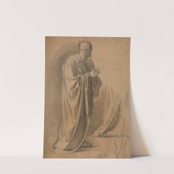 Study of a Man in a Long Robe by Benjamin Robert Haydon